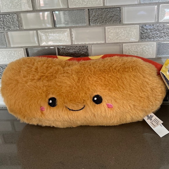 🌭Foodie Friends HOT DIGGITY Plush Series 1 Kawaii / Mini Pillow Cushion 9” NEW - Picture 2 of 16